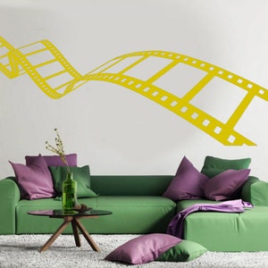 Filmbild Wandtattoo, Film decal, Film wanddecal, Film film film, film film decal, film decal, film roll, film roll