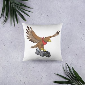 Camera Op The Eagle | Wild On Set (Pillow Cover)