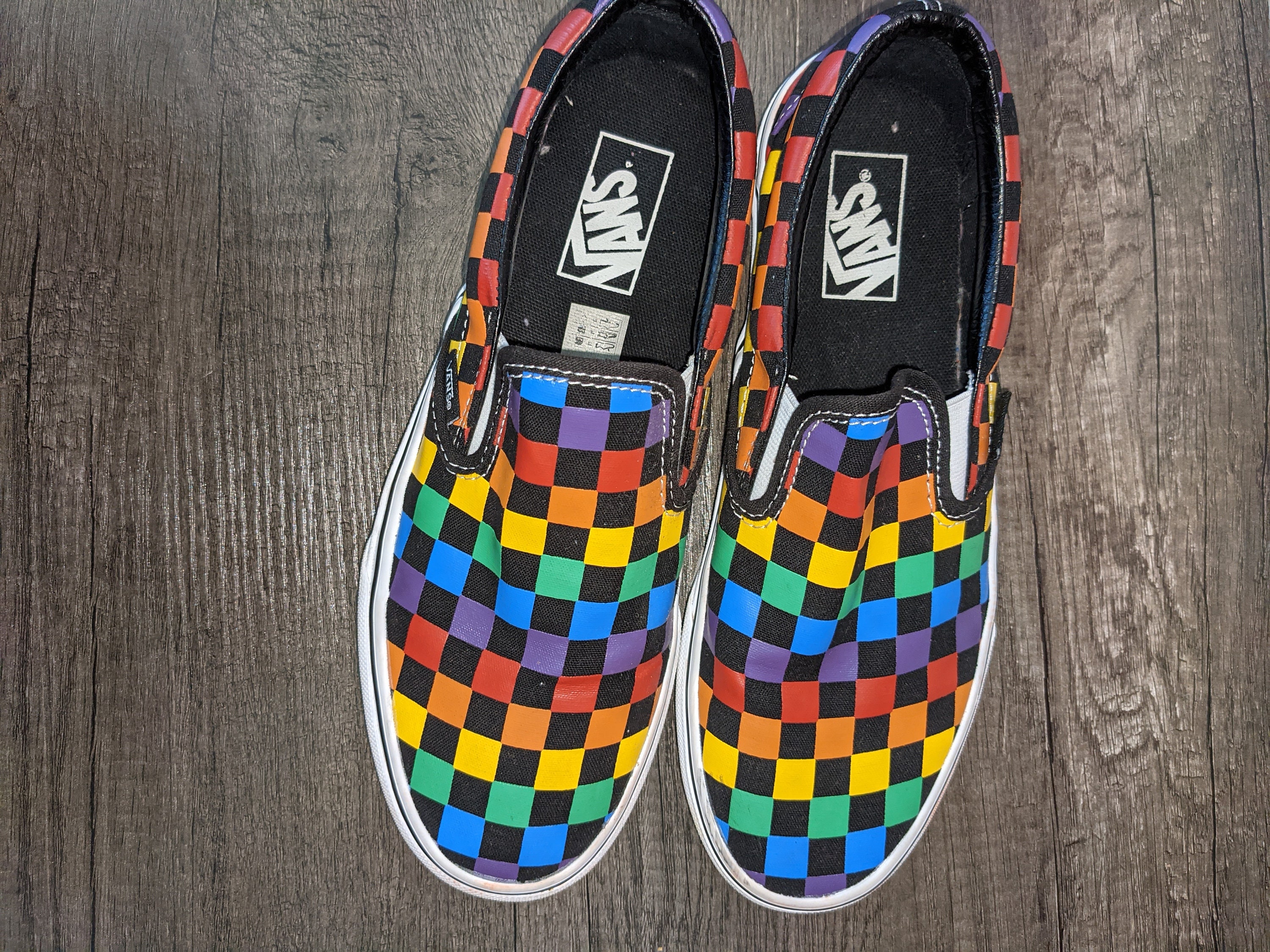 journeys checkered vans