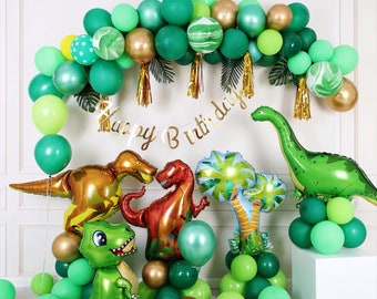 Dinosaur Birthday Party Decorations Dinosaur Balloons set Boys Birthday Theme