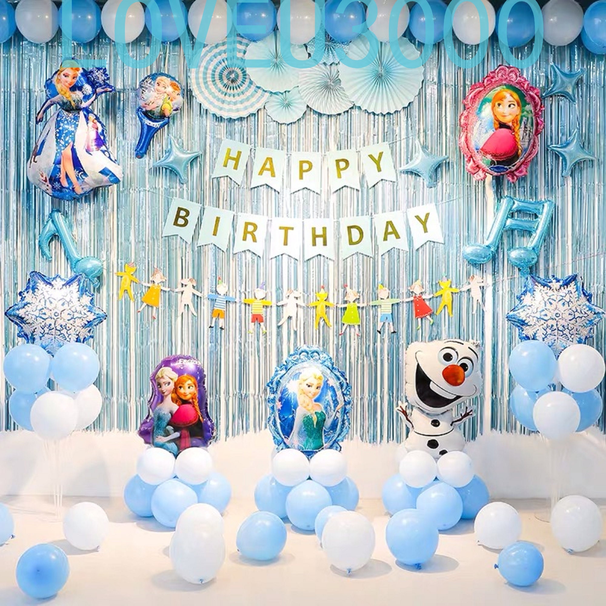 Haus Garten M bel Wohnen Frozen II Birthday Balloons Elsa Anna Haus Garten M bel Wohnen Frozen II Birthday Balloons Elsa Anna