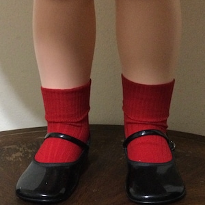 New Pair of Red Nylon SockS for 32&quot; - 36&quot; Playpal doll