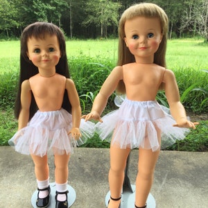 WHITE Petticoat Slip Puffy for your Miss Ideal 25&quot; - 28&quot; doll
