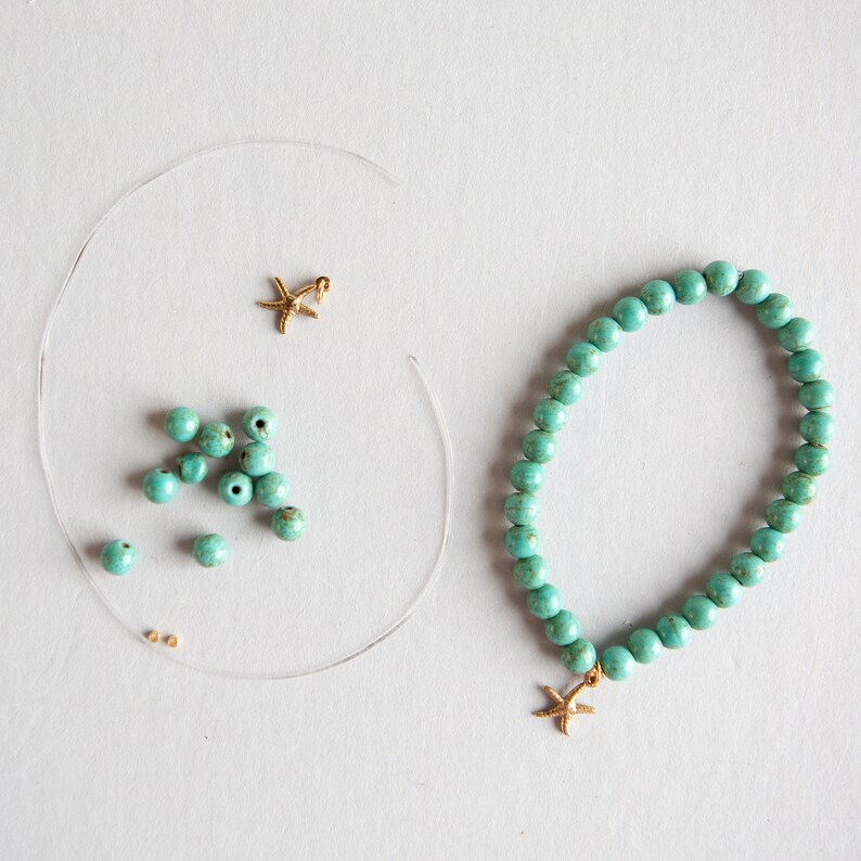 DIY Charm Bracelet Kit Jewelry Kit Make Your Own Etsy