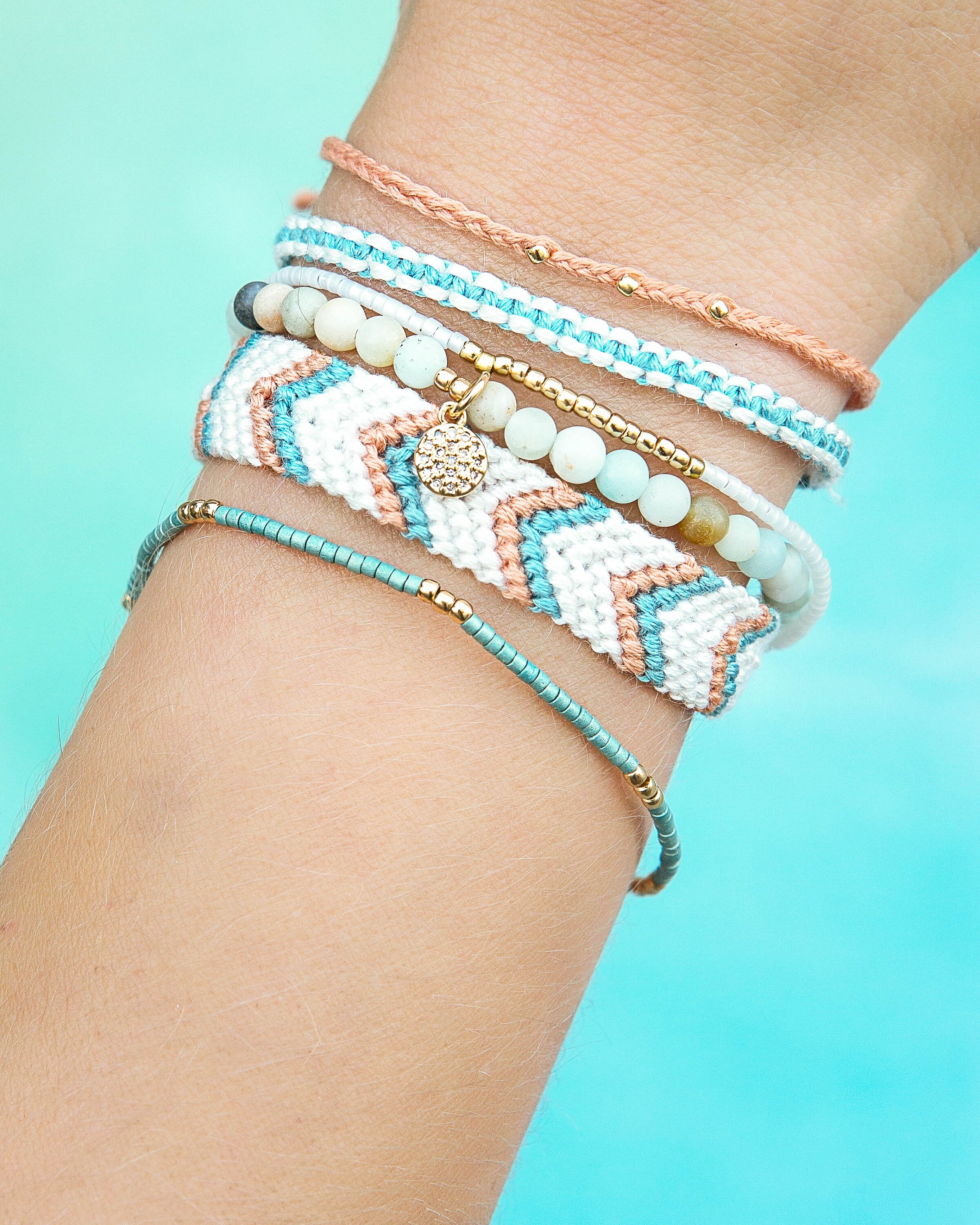 Friendship Bracelet Kit Make Your Own Friendship Bracelet Etsy