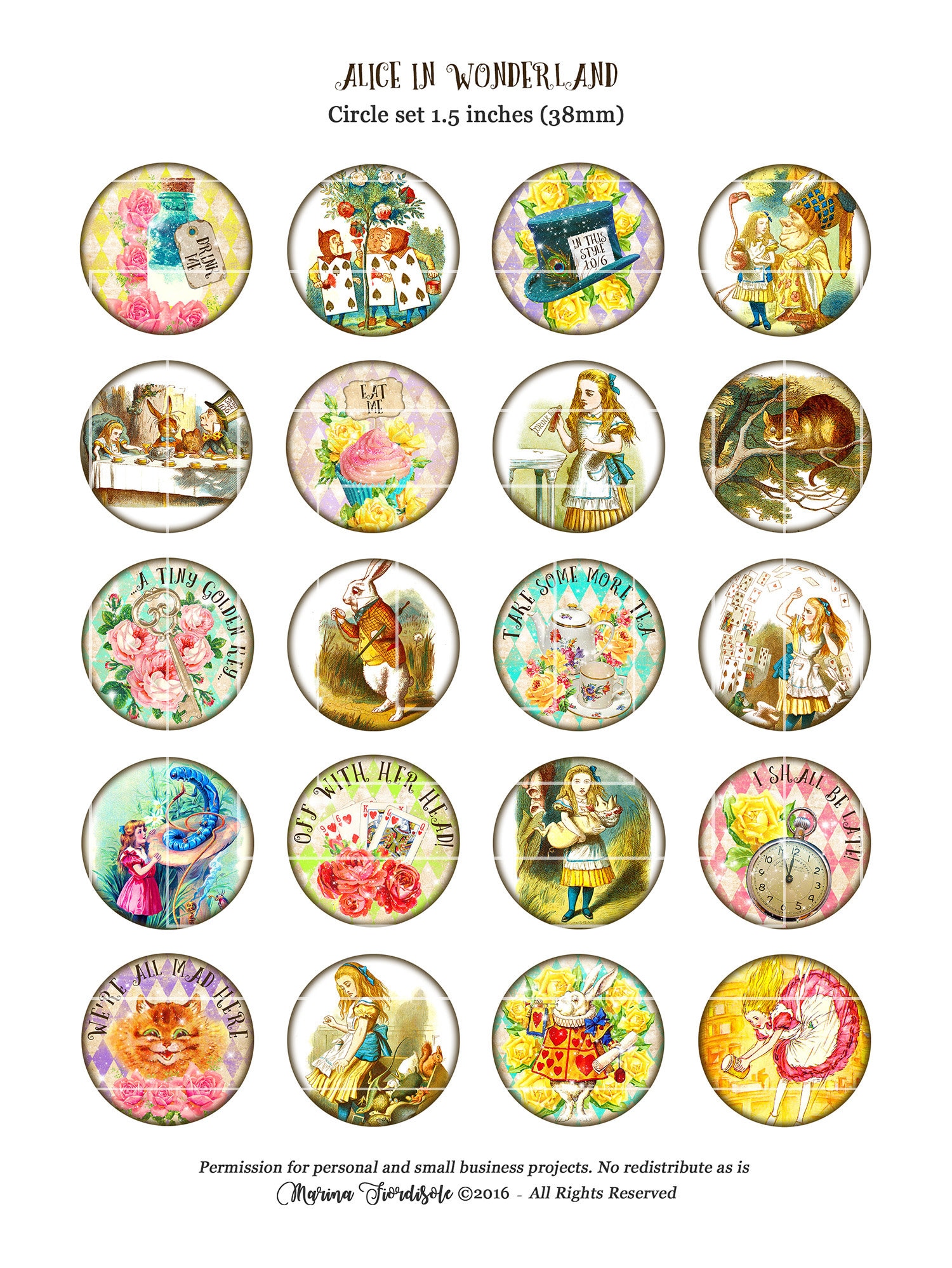 Free 1 Inch Circle Images Printable