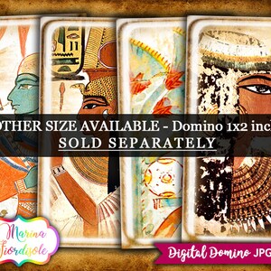 Immagini di arte egiziana per il download Cerchi da 2 pollici Foglio di collage digitale da 2,5 pollici, stampabile dell'Antico Egitto image 7