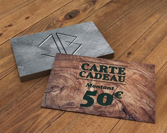 Carte Cadeau JB4WOOD