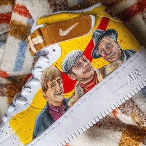 Hand Painted Custom Character Hi Top Air Force 1 Jordan Shoes TV & Movie Inspired