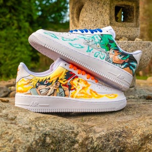 Custom Painted Anime Manga Shoes Nike Air Force