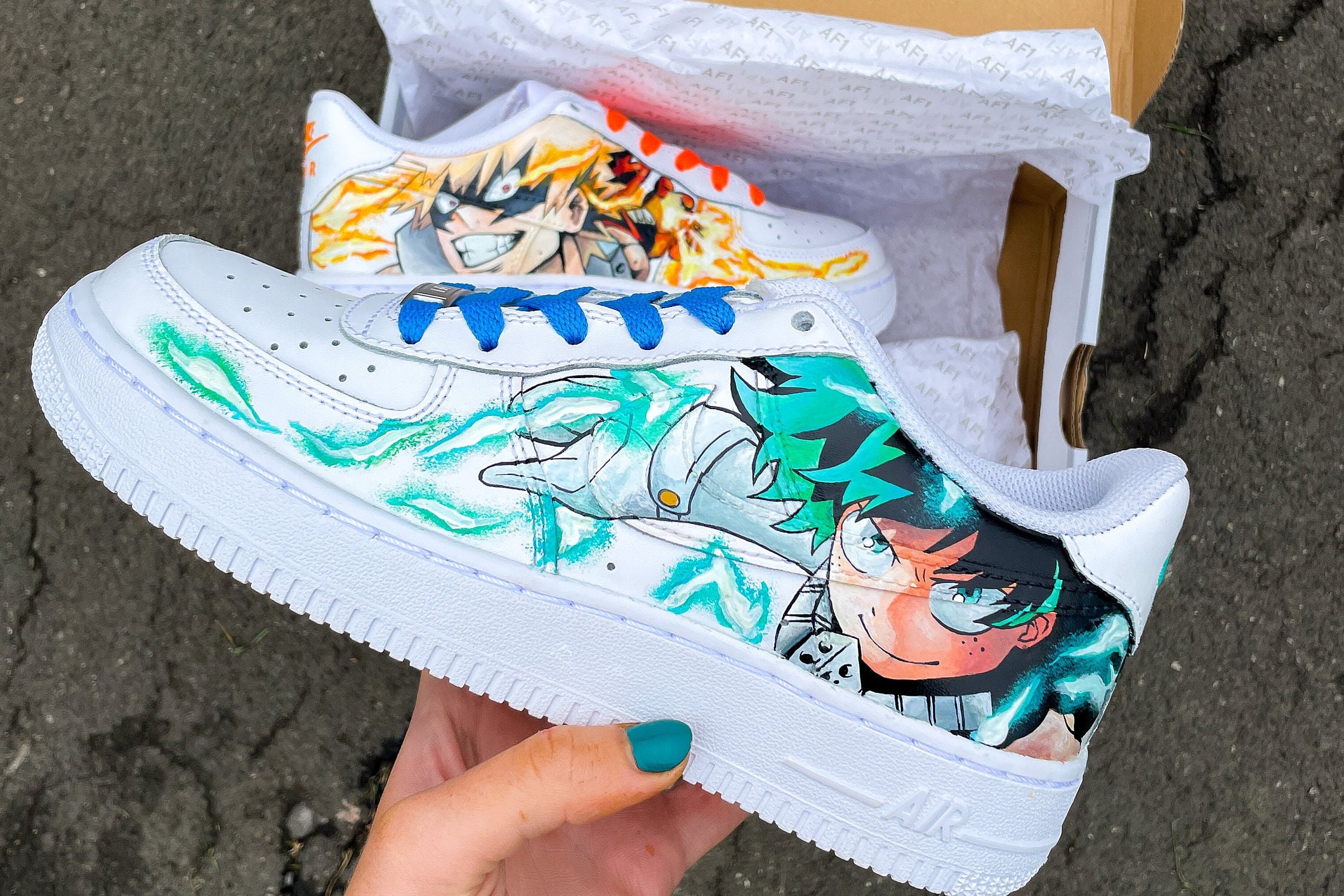 Tokyo Revengers Akkun Air Force Shoes Gift For Anime's Fans