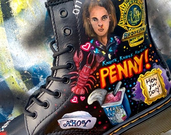 Custom Graffiti Dr Marten Boots Kids and Adults