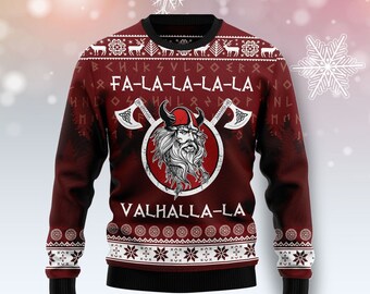 Viking Ugly Sweater - Etsy