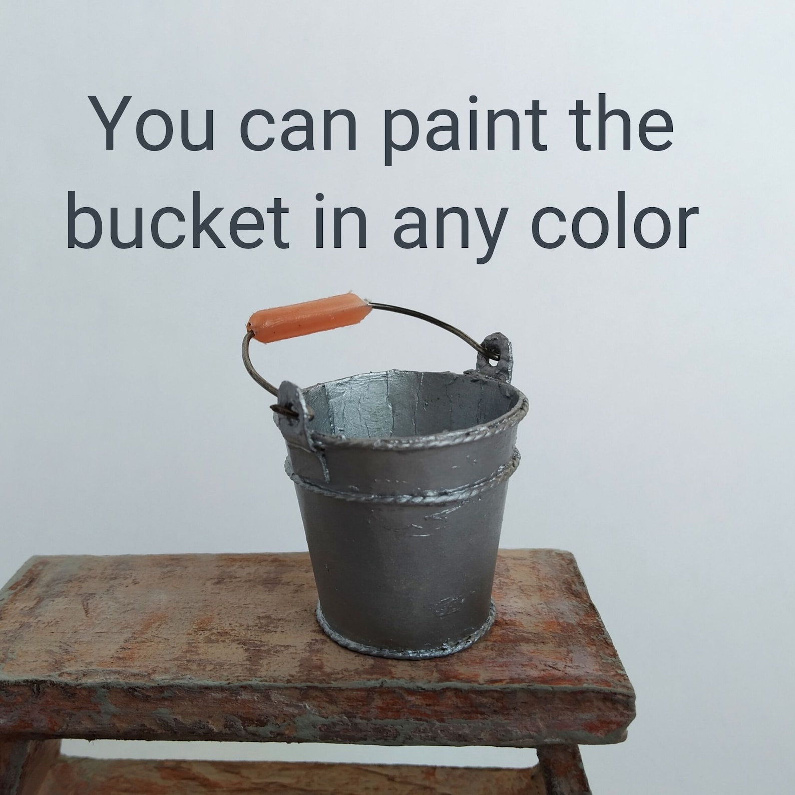 Miniature Bucket Do It Yourself Pdf Diy Fairy Garden Etsy