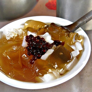 Fig Aiyu jelly seeds 12 oz ficus pimila var.awkeotsang 愛玉籽 make your own delicious jelly dessert image 4