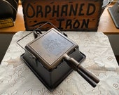 RARE Griswold Square 11 High Base Waffle Iron