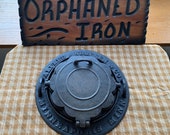 Rare Alfred Andresen Heart Design Stove Eye Waffle Iron