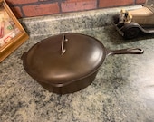 Favorite Piqua Ware 8 1 2 Cast Iron Chicken Fryer