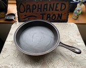 RARE 11 Gatemarked 1800 s Ornate Handle Cast Iron Skillet
