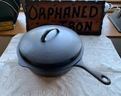Wagner Ware Chicken Fryer with Sawtooth Basting Lid