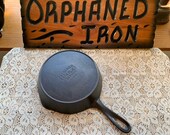 HTF Wagner Center Stylized Logo 5 Cast Iron Skillet