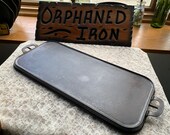 Wagner 8 Straight Straight Logo Long Griddle