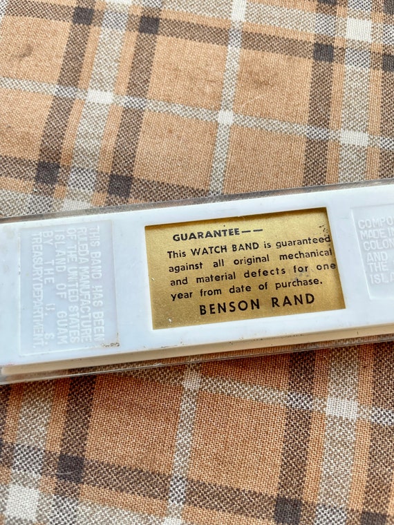Vintage Baldwin Chandler Watch Bracelet Band Stai… - image 2