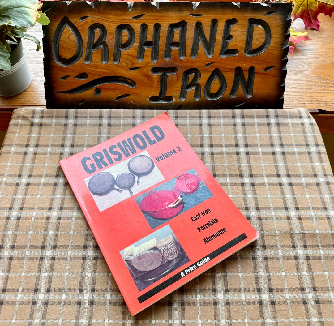 Griswold cast iron price guide volume 2 values 1994 edition book etsy
