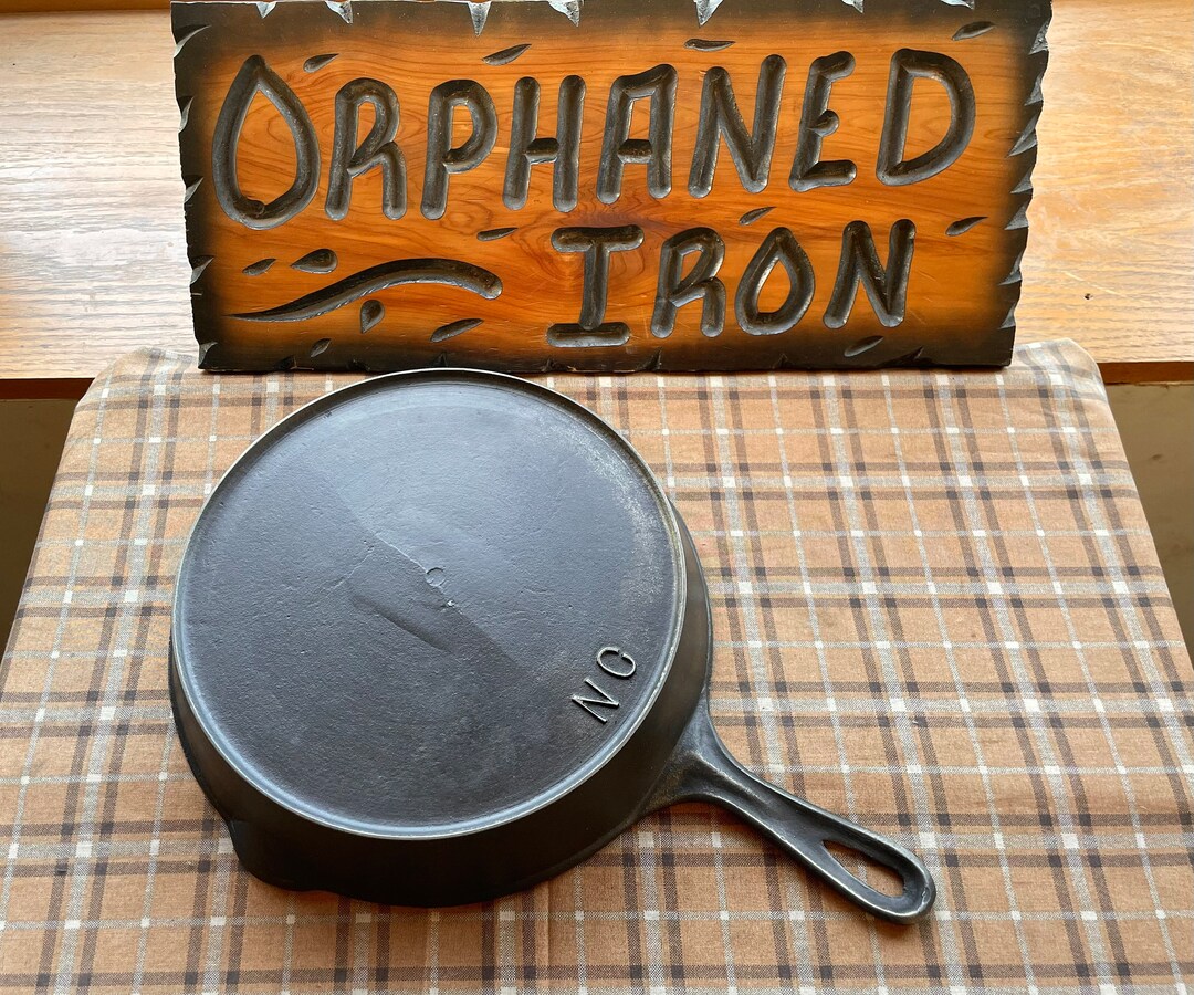 Vintage 8 NC Initial Cast Iron Skillet Etsy
