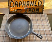 Rare 3-Notch Lodge 9 Cast Iron Skillet