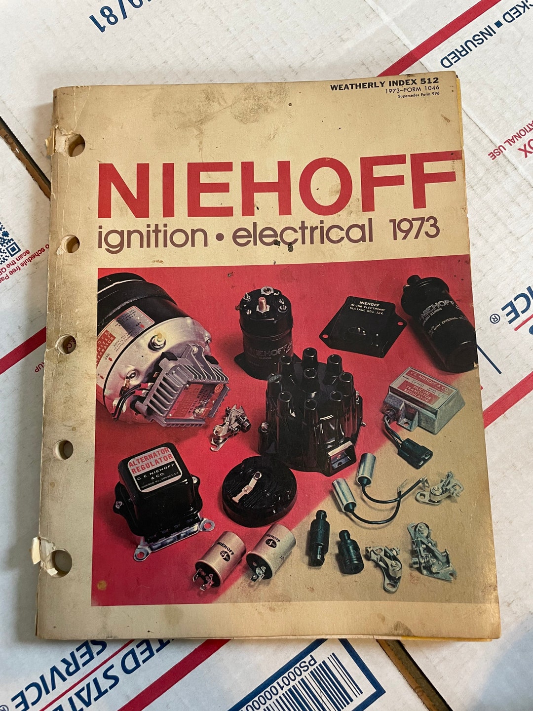 1973 Niehoff Ignition Electrical Service Guide Shop Manual Etsy