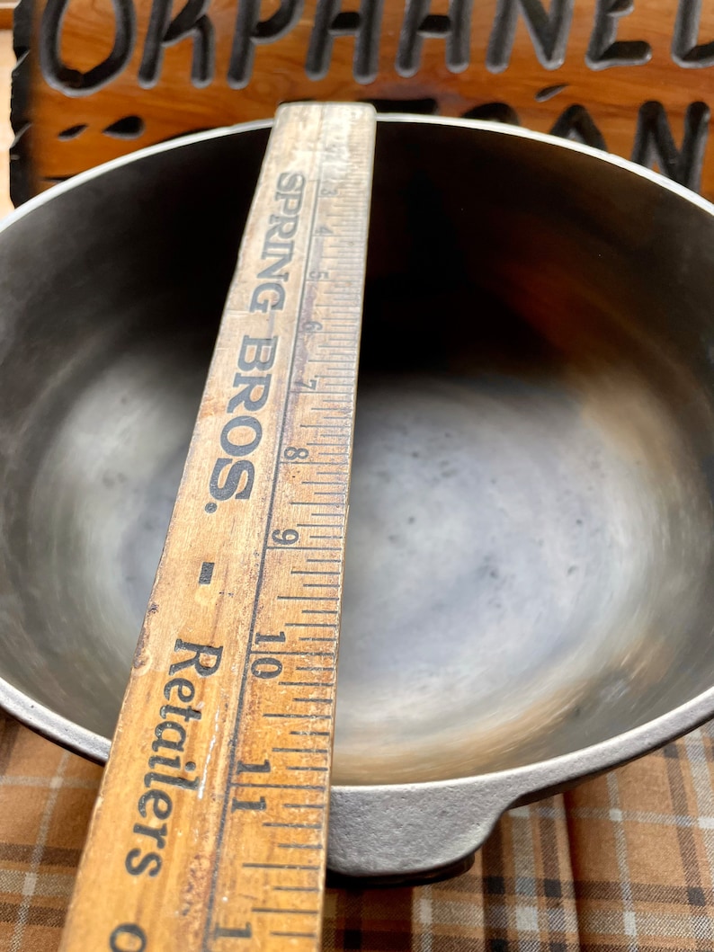 Rare Wapak 4 Block Logo Cast Iron Scotch Bowl Etsy