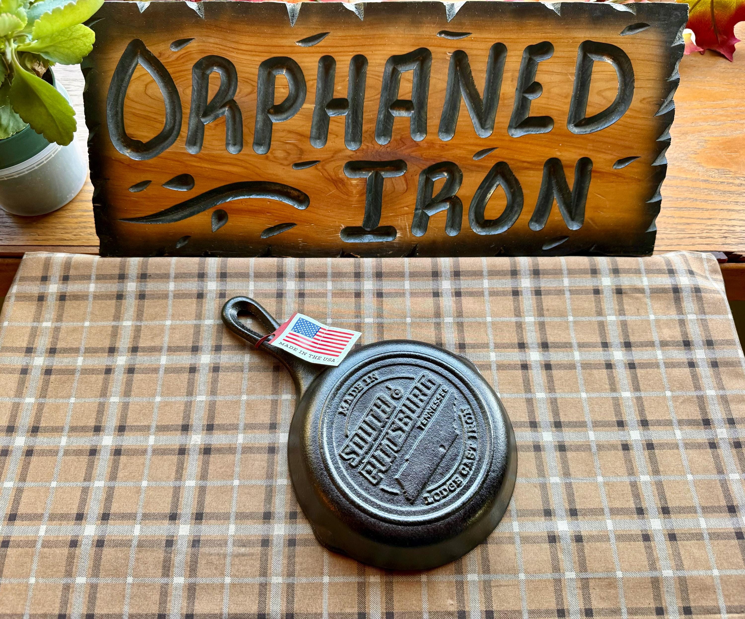 NOS! Lodge #3 South Pittsburg Tennessee Cast Iron Advertising Skillet