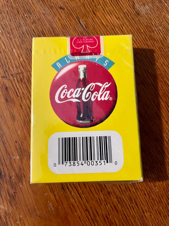 1994 Coca Cola Playing Card Set New Unsealed - Etsy
