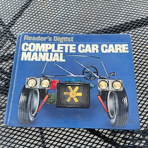 Readers Digest Complete Car Manual Book