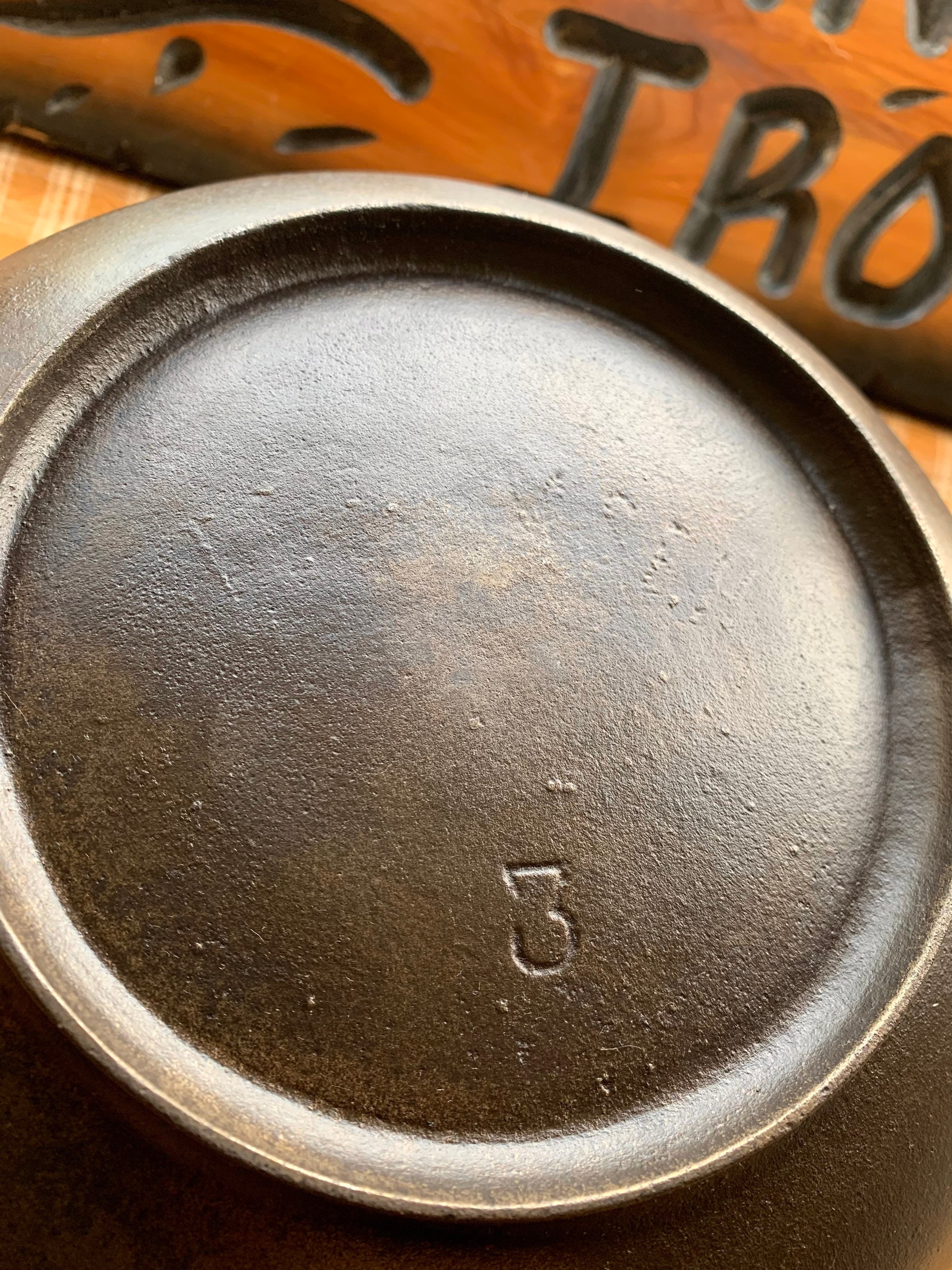 Antique 3 Cast Iron Scotch Bowl Etsy