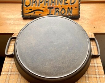 RARE! Lodge #20 Hotel Cast Iron Skillet - Etsy RARE! Lodge #20 Hotel Cast Iron Skillet - Etsy