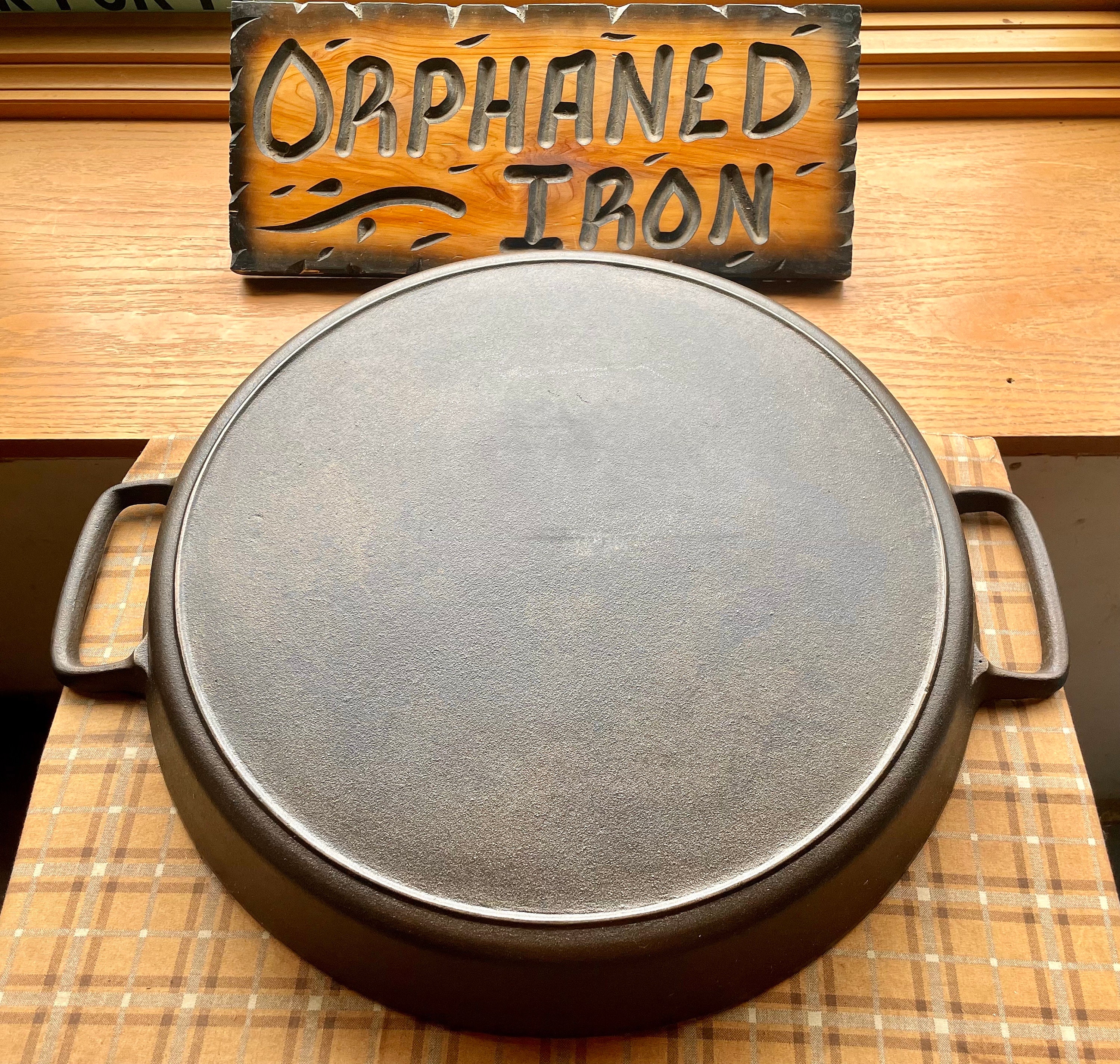 New cast iron. Lodge's “Wanderlust” series. Now my kitchen iron