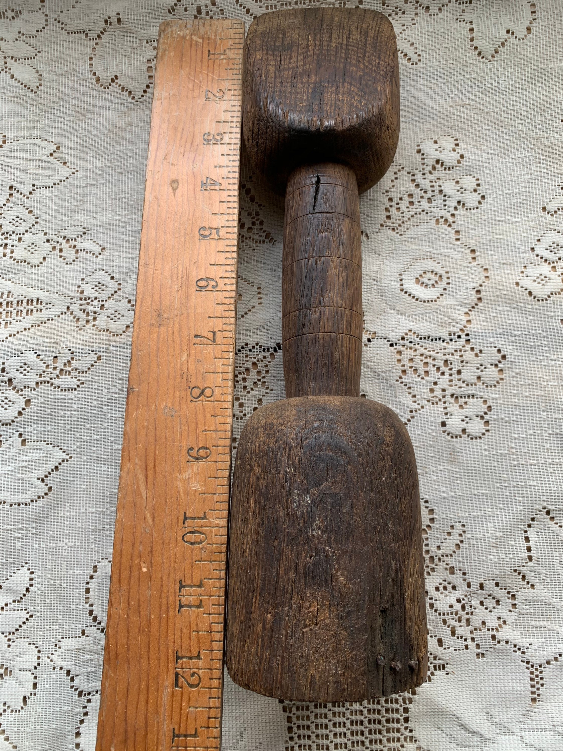 RARE Wooden Foundry Tool for Packing Skillet Molds Etsy