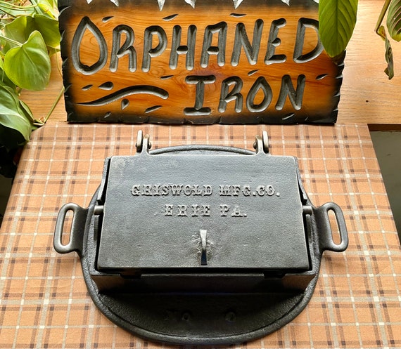 WOW! Griswold #0 Rectangular Waffle Iron - Etsy