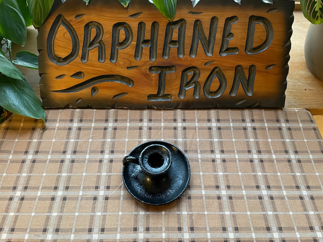 Vintage Cast Iron Disney Candlestick Etsy