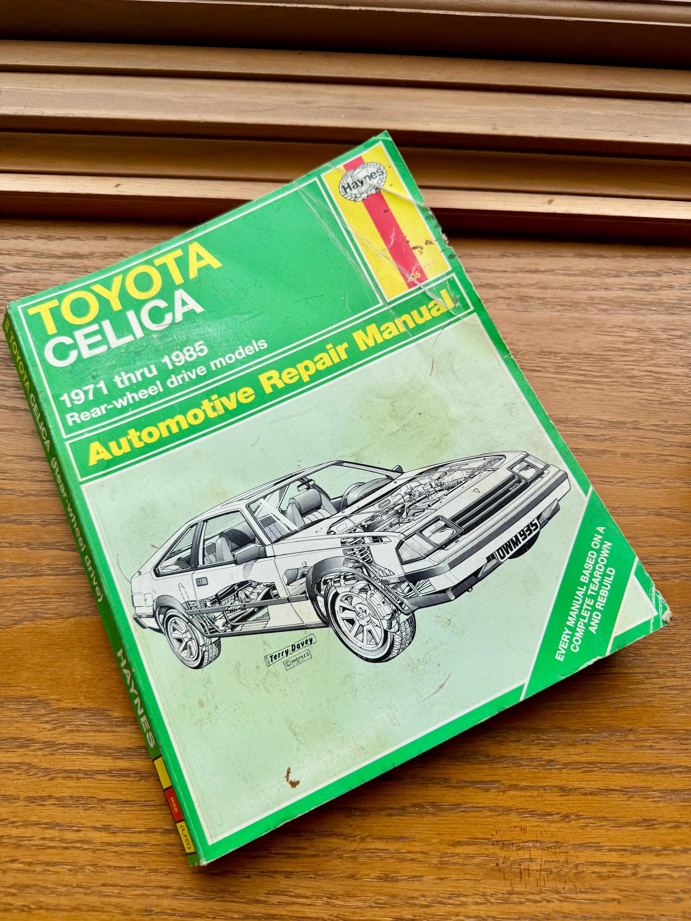 1971-1985 Toyota Celica Repair Service Shop Manual - Etsy