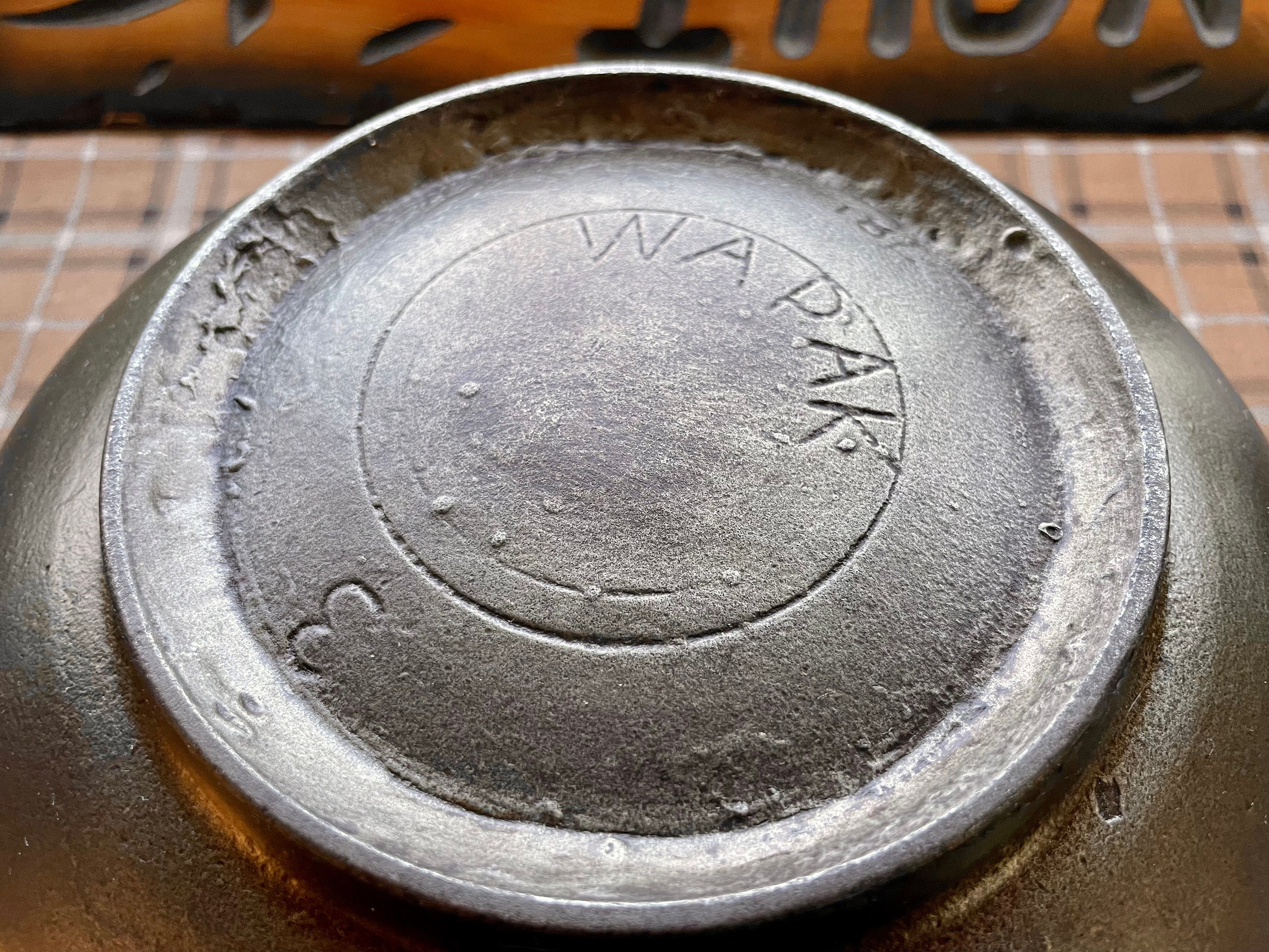 Rare! Wapak #3 Arc Logo Cast Iron Scotch Bowl - Etsy