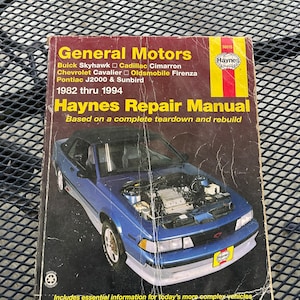 Haynes GM Repair Manual: Buick, Chevy, Pontiac, Cadillac 1982-1994