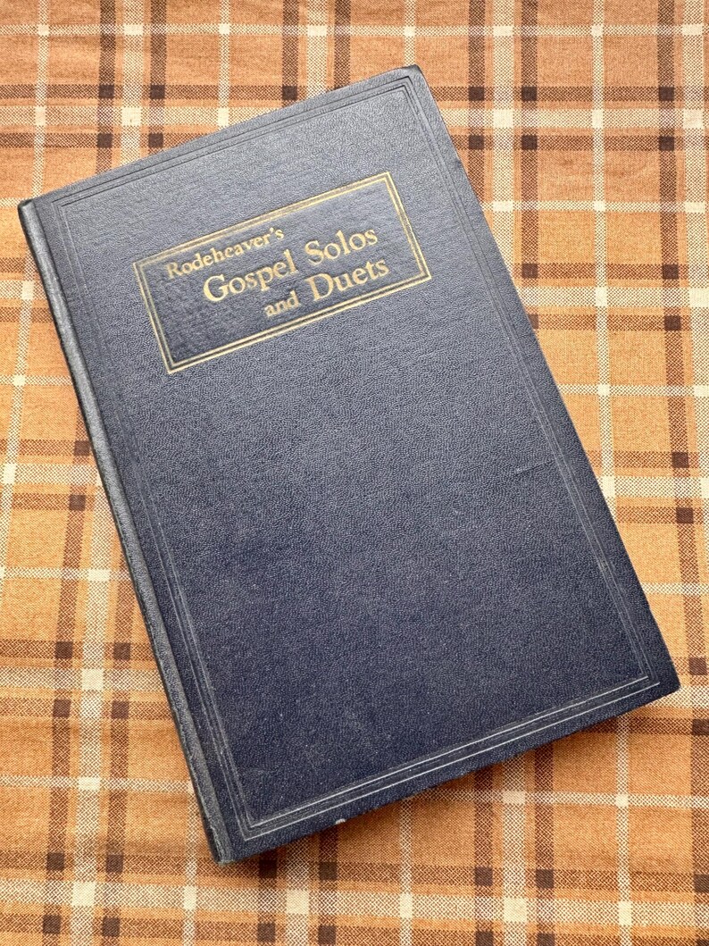 1925 Rodeheaver’s Gospel Solos and Duets Music Book - Etsy