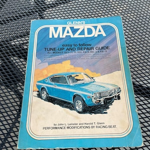 1971-1975 Mazda R-100 RX Service Shop Manual Supplement