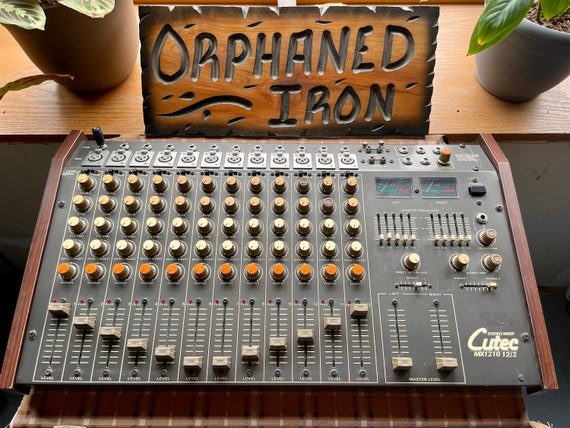 Nみゆき様限定 Cutec MX-1 Discoミキサー 国産品 美品 Vintage Cutec 1210 12/2 Stereo Mixer - Etsy