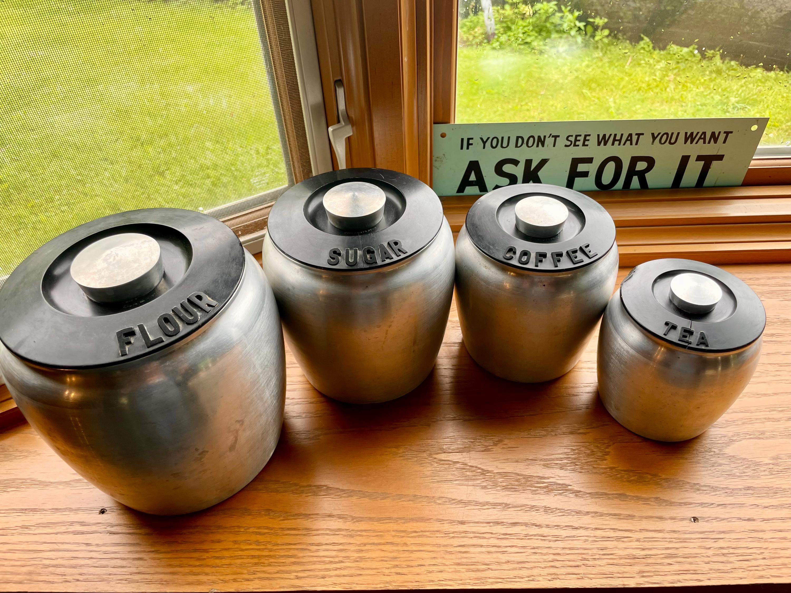 Kromex Canisters - Etsy