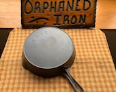 Pre-Griswold 9 Erie Cast Iron Skillet