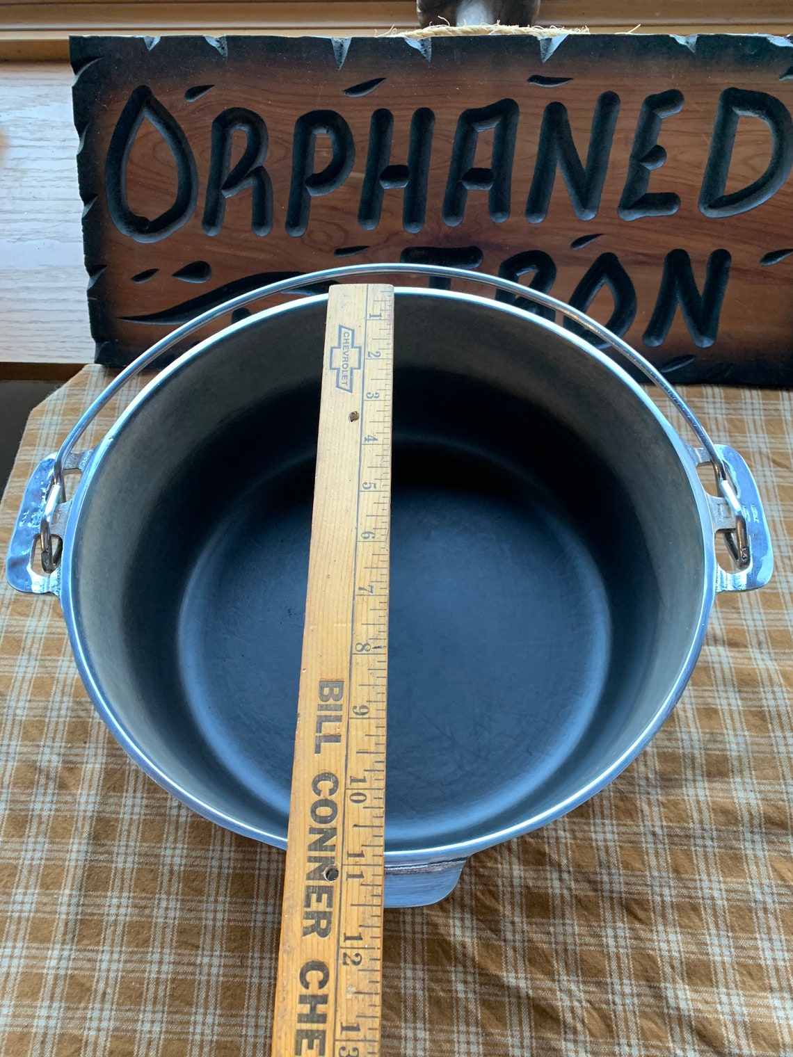 Griswold 9 Duo Chrome Dutch Oven Etsy